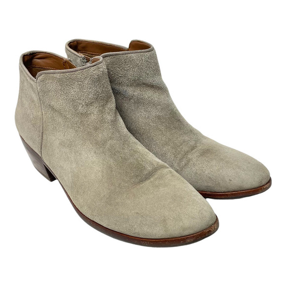 Sam Edelman Light Taupe Petty Ankle Boots Women’s Size 8 - Picture 7 of 11